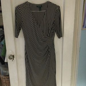 Black and white dress